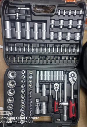 108 PIECE PROFESSIONAL Ratchet Wrench Socket Tool SET -LPD10029-1