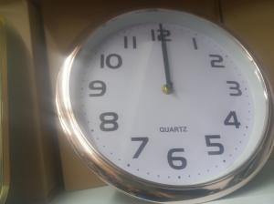 quartz watch wall clock