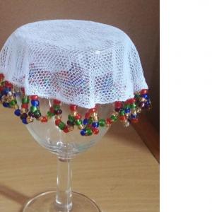 Beaded doilies