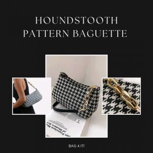 Houndstooth Bag