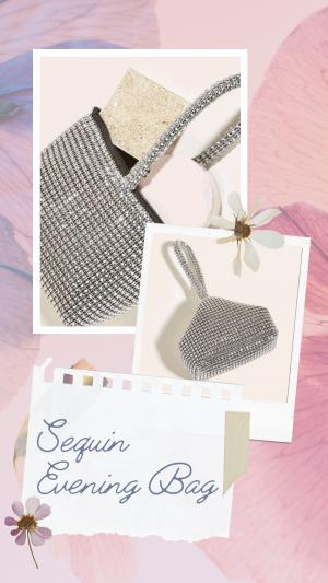 Sequin Evening Bag