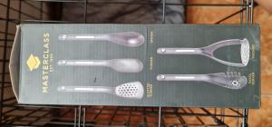 MasterClass Smart Space Nesting Utensil Set, 5-Piece