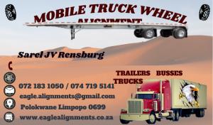 Mobile Truck&Trailer Wheel Alignment