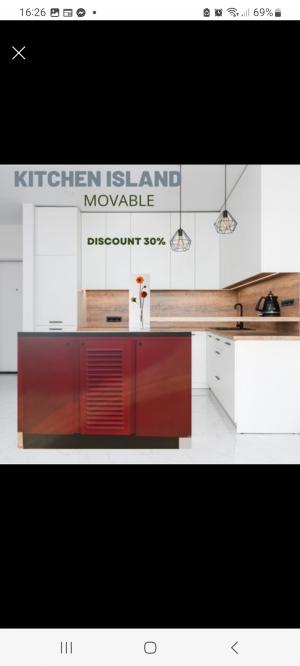 Modular Kitchen Island (movable)