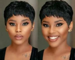 Brazilian pix cut wig