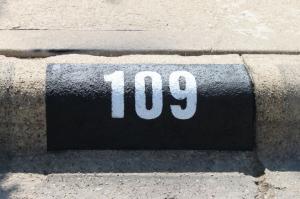 House Number (Curb Painting)