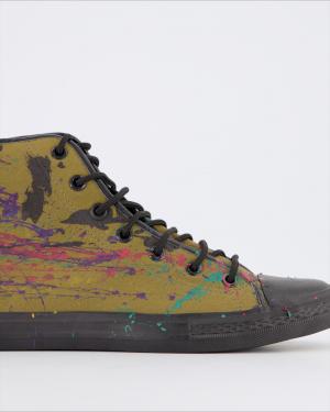 Urban Splatter Hi-Top Sneakers