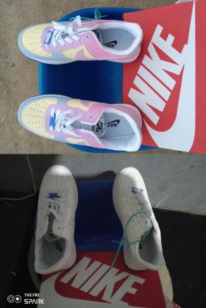 Nike colour changing sneaker size 7