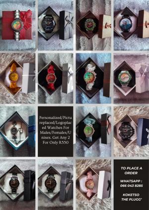 Personalized/Pictureplaced/Logoplaced Watches