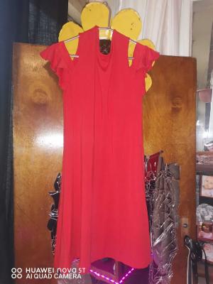 Ladies red semi formal cocktail dress 