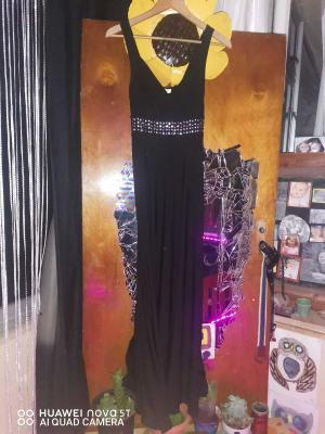 Ladies evening gown black