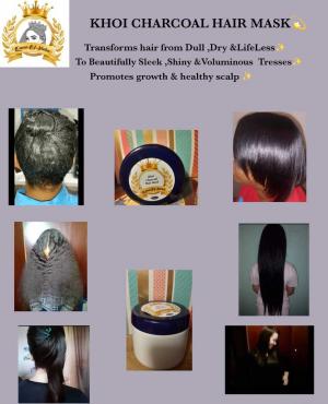 KHOI CHARCOAL HAIR MASK