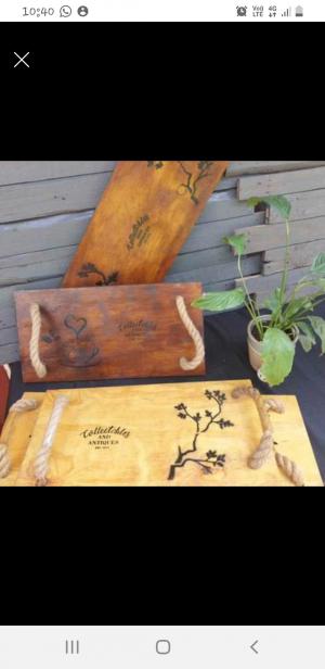 Home made platter boards