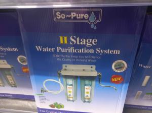 ii stage water porification system