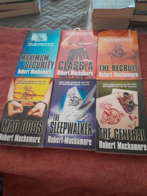 Robert Muchamore Novels X 6 ..All for R180 Collection in Stellenbosch or Via Prefered Courier Service. Andre 0765827360