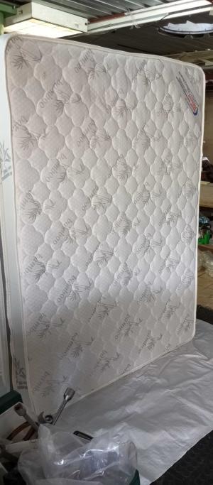 double base and mattress