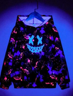 Glow in the dark Sublimated Hoody jacket