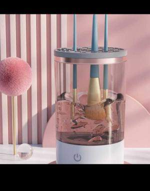 Women Eye Shadow Brush Cleaning Tool Portable Electric Makeup Brush Cleaner Machine With USB Charging Automatic Cosmetic Brush