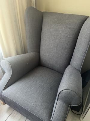 Classic rocking chair - Dove grey