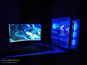 High-End Gaming Setup 