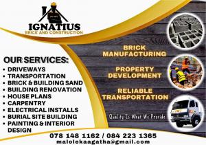 Ignatius Brick Construction And General Trading