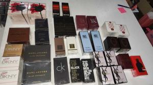 Scents and fragrances in the orginal packaging