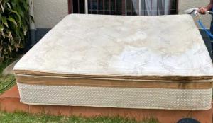 Upholstery cleaning queen mattress