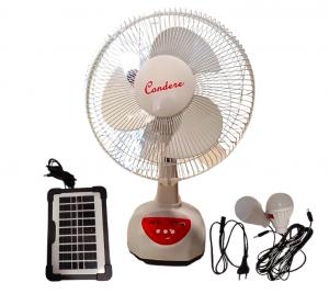 Condere Rechargeable Solar Fan