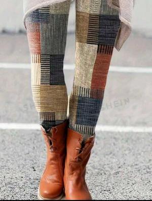 Women's Plus Size Printed Leggings