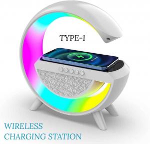 G shaped wireless charging station 