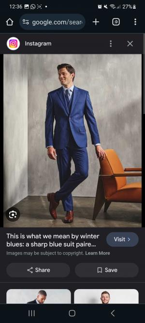 Markhams Full Navy suit