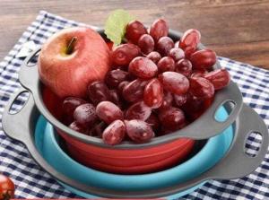 Collapsible dry basket