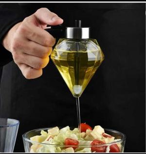 Diamond Glass oil pot