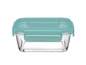 Pasabahce clip lock storage bowl