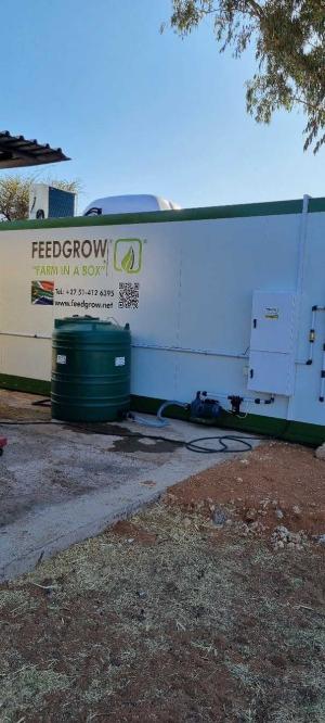Feedgrow 750 kg hydroponics container