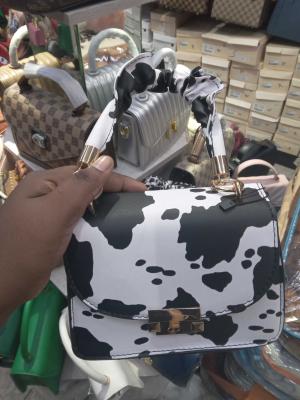 Black And white bags