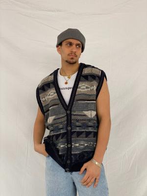 Vintage cardigan vest