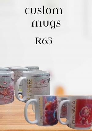 Printed mugs