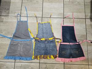 Denim apron