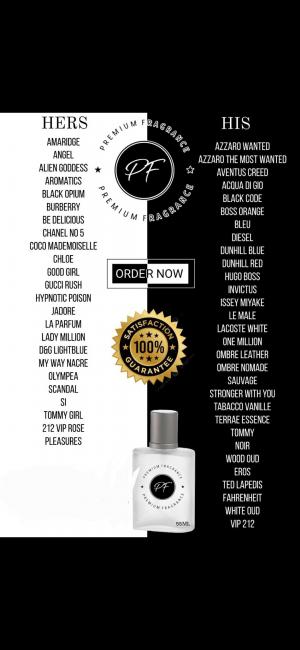 Perfumes.... Why pay soooo much!!  90/95 close to original