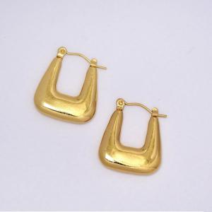 Stainless steel creole hoops - SSYE5259