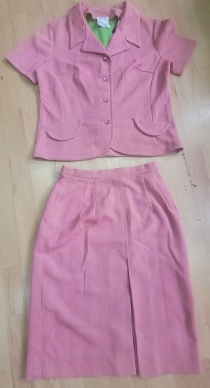 ladies vintage skirt suit