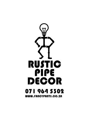 Rustic pipe Decor