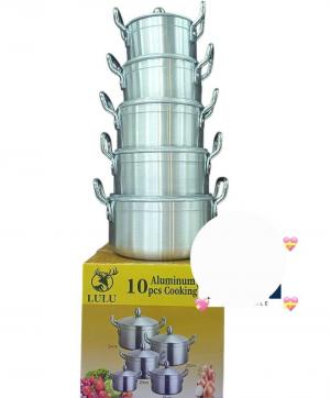aluminum 10pcs pot