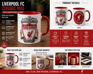 Liverpool Soccer Themed Mug