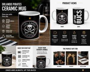 Orlando Pirates Themed Mug
