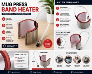 Mug Press Heat Element