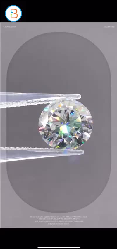 1CT MOISSANITE D/VVSI ROUND Certified