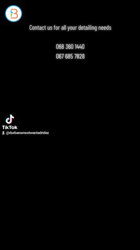 Contact me us for you detailing needs

068 360 1440 

Call today for a FREE QUOTE