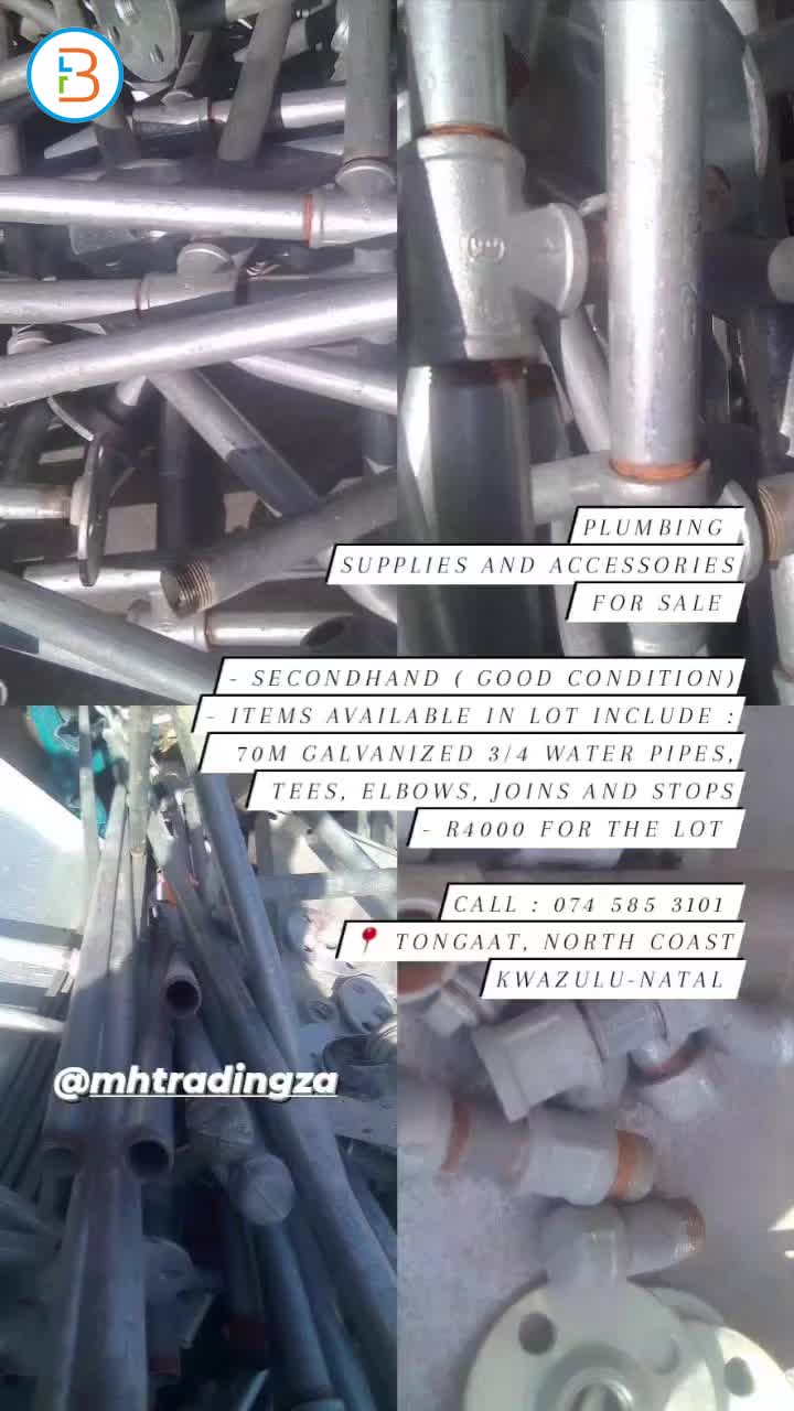 Plumbing Supplies and Accessories for SALE